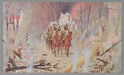Napoleonic Troops in Moscow in 1812, from 